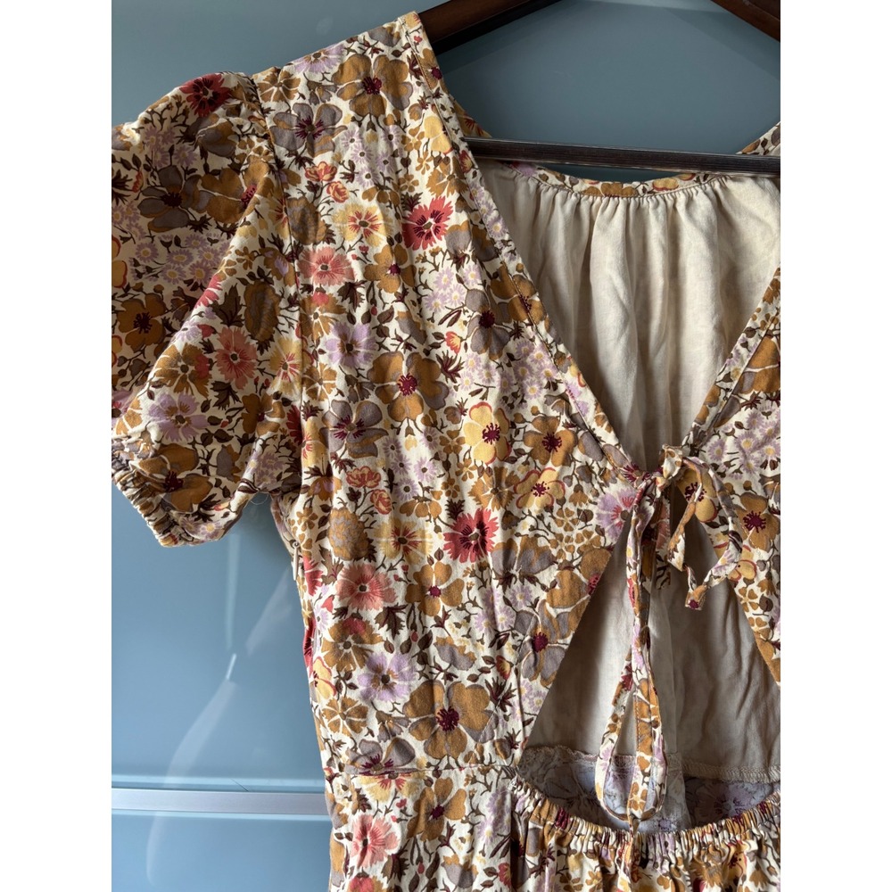 Madewell Puff-Sleeve Open-Back Midi
Dress in Floral Field Floral Cottagecore 4 - Picture 10 of 14